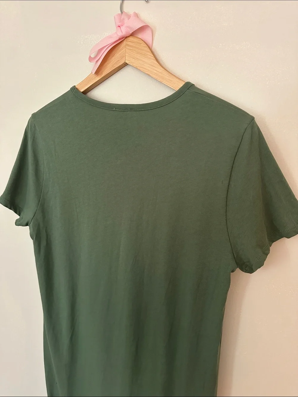J. Crew Olive Green Crewneck Tshirt Dress